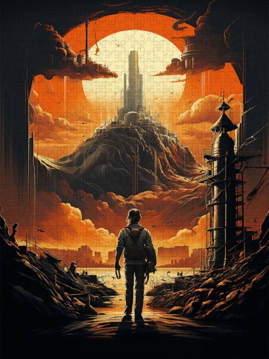 Wer zuletzt kommt - historisches Filmplakat zu einem Film, der nie gedreht wurde - CALVENDO Foto-Puzzle'