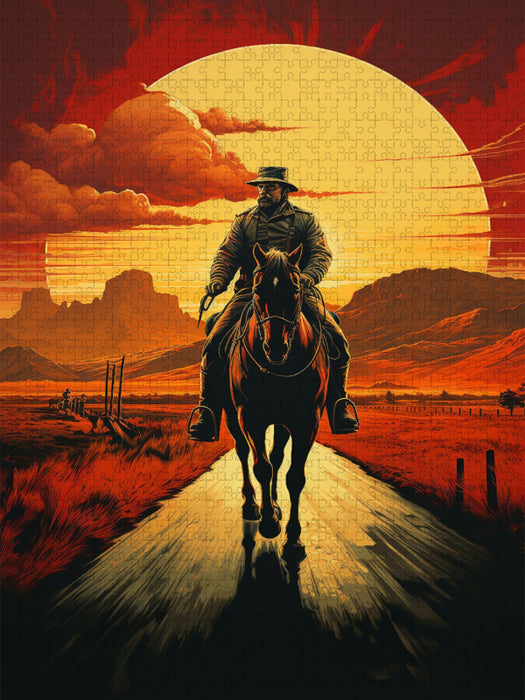 Und morgen in Mexiko - historisches Filmplakat zu einem Film, der nie gedreht wurde - CALVENDO Foto-Puzzle'