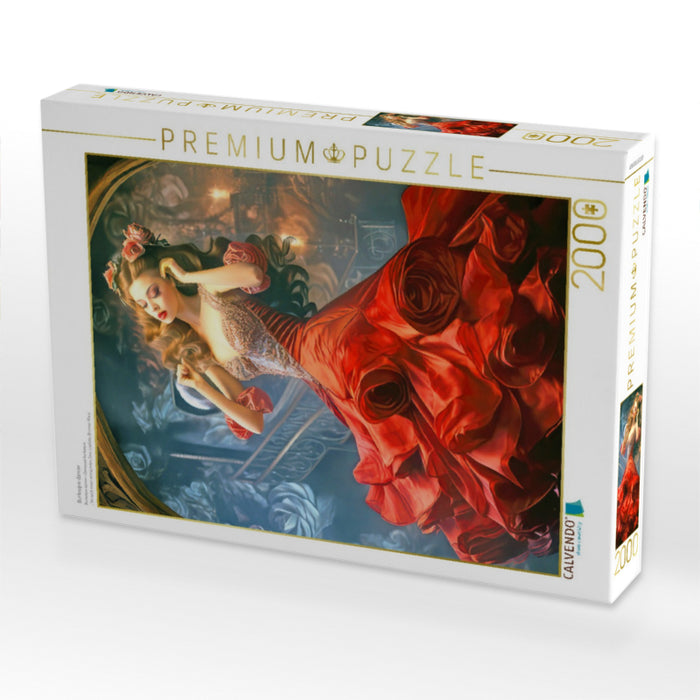 Burlesque dancer - CALVENDO Foto-Puzzle'