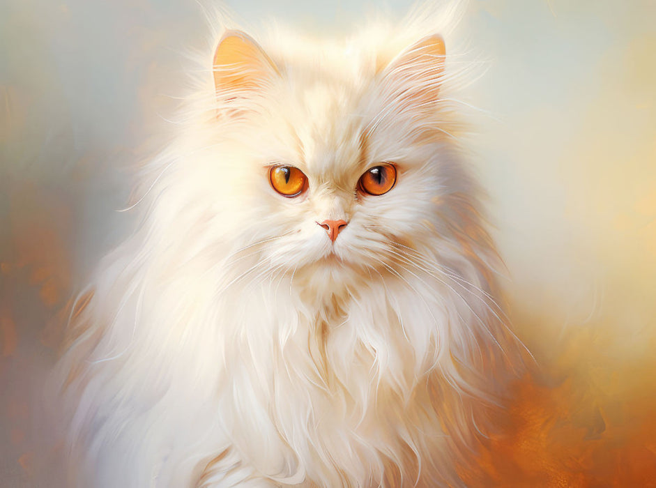 Katzen im Pastellstil - CALVENDO Foto-Puzzle'