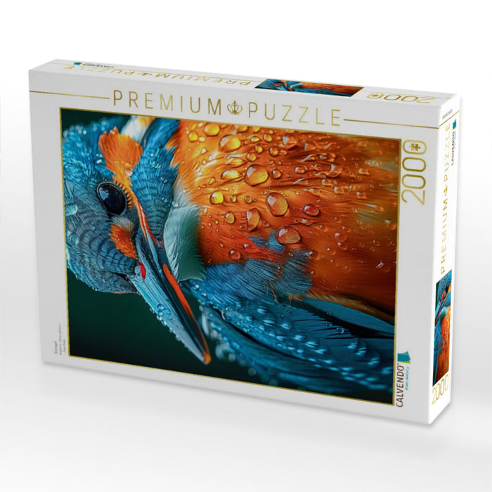 Eisvogel - CALVENDO Foto-Puzzle'