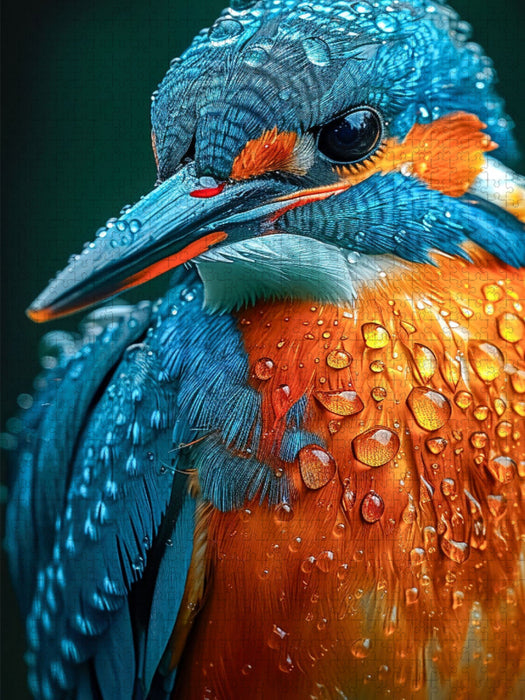 Eisvogel - CALVENDO Foto-Puzzle'