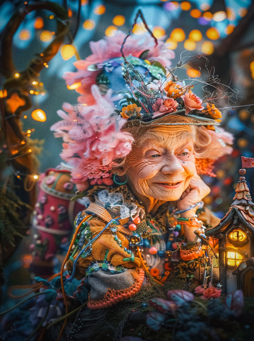 Wo die Glühwürmchen Geschichten erzählen, kannst du die Welt mit anderen Augen sehen - CALVENDO Foto-Puzzle'