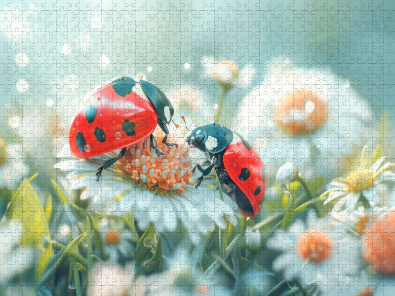 Eine Welt voller liebenswerter kleiner Tiere - CALVENDO Foto-Puzzle'