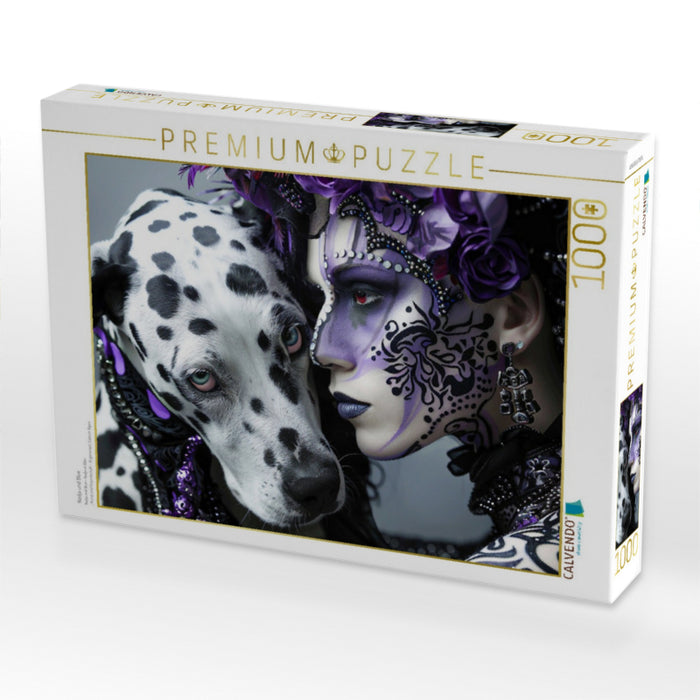 Nadja und Blue - CALVENDO Foto-Puzzle'