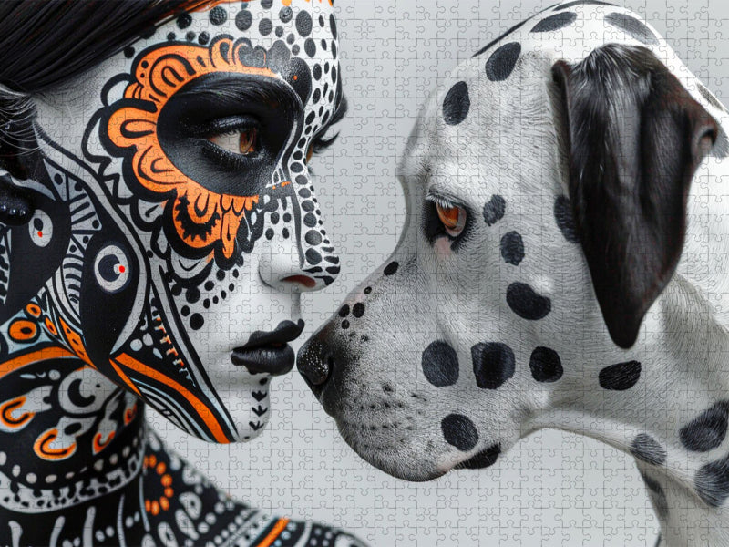 Ein Motiv aus dem Kalender Dalmatinergirls - CALVENDO Foto-Puzzle'
