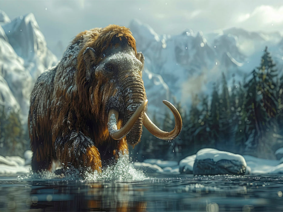 Mammut - CALVENDO Foto-Puzzle'