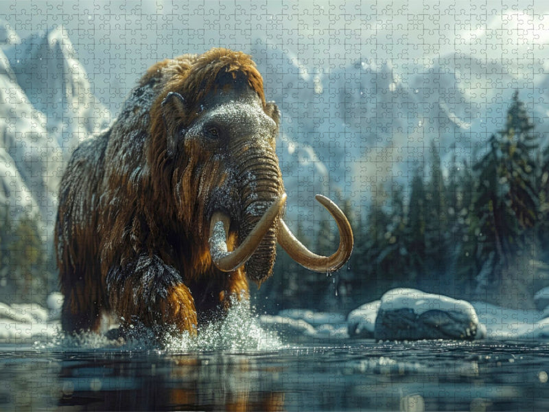 Mammut - CALVENDO Foto-Puzzle'