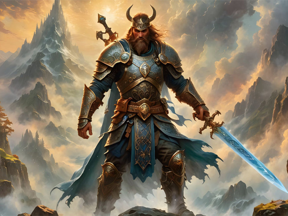 Der Gott Tyr - CALVENDO Foto-Puzzle'