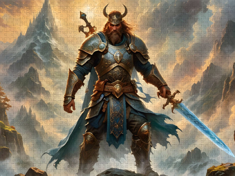 Der Gott Tyr - CALVENDO Foto-Puzzle'