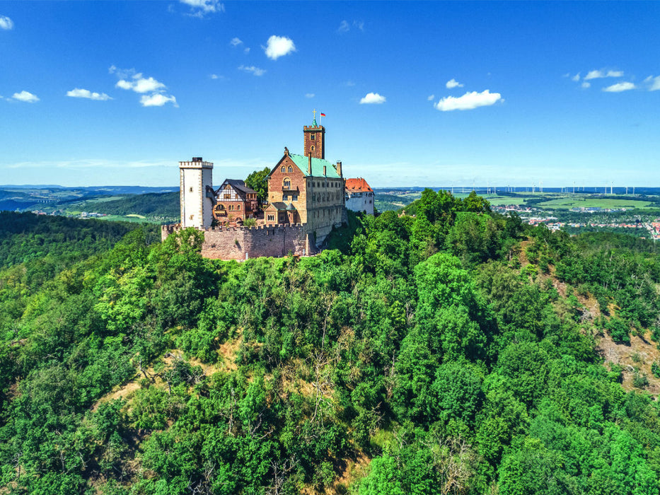 Wartburg bei Eisenach - CALVENDO Foto-Puzzle'