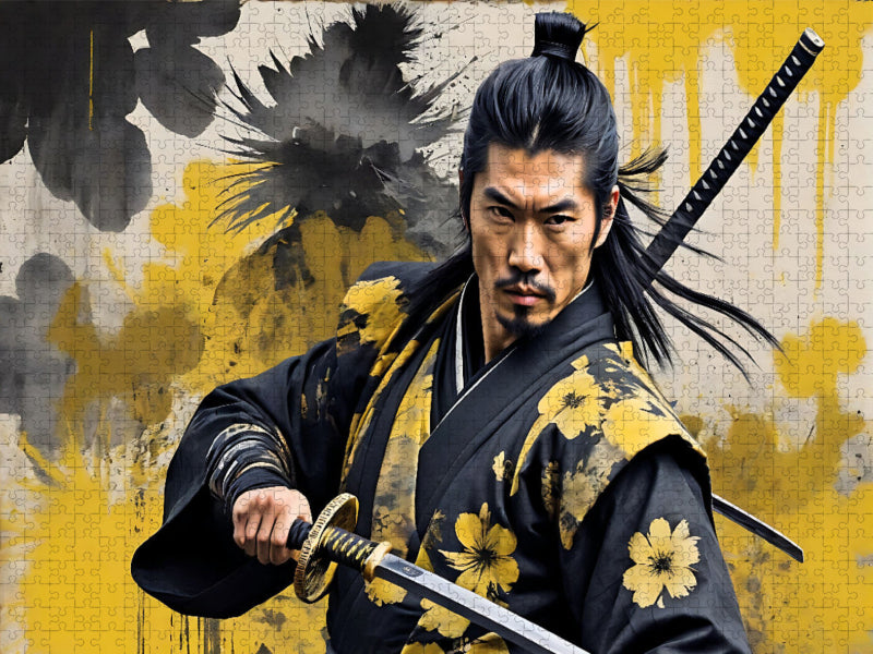 Samurai Raidon - Donnergott - CALVENDO Foto-Puzzle'