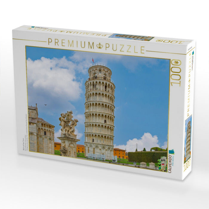 Blick auf den Turm - CALVENDO Foto-Puzzle'