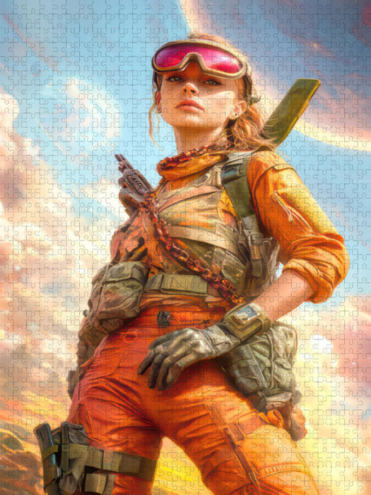 Science-Fiction-Visionen der Zukunft - CALVENDO Foto-Puzzle'