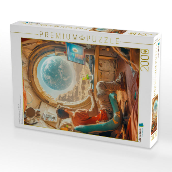 Science-Fiction-Visionen der Zukunft - CALVENDO Foto-Puzzle'