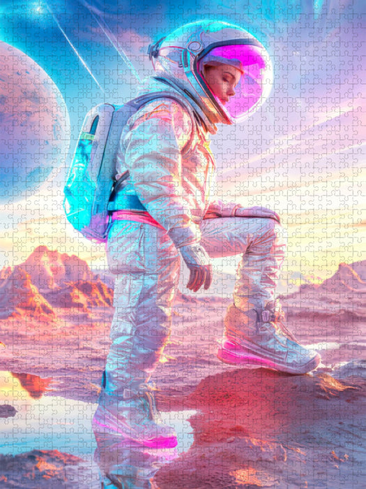 Science-Fiction-Zukunftsvision - CALVENDO Foto-Puzzle'