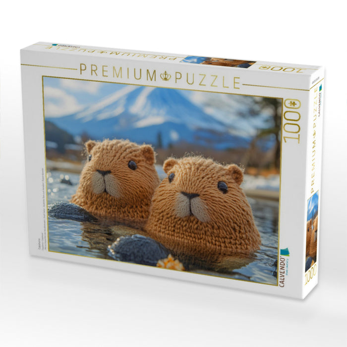 Capybaras - CALVENDO Foto-Puzzle'