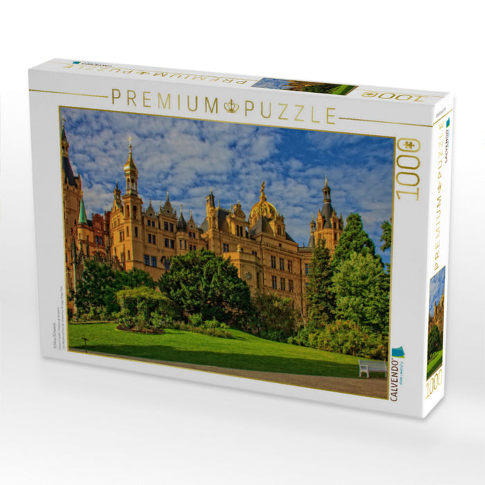 Schloss Schwerin - CALVENDO Foto-Puzzle'