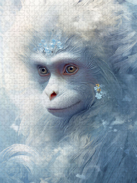 Tierportraits Malerei - CALVENDO Foto-Puzzle'