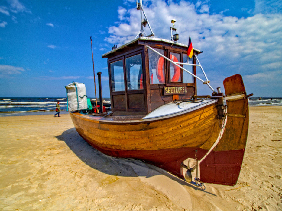 Fischkutter Seeteufel - CALVENDO Foto-Puzzle'