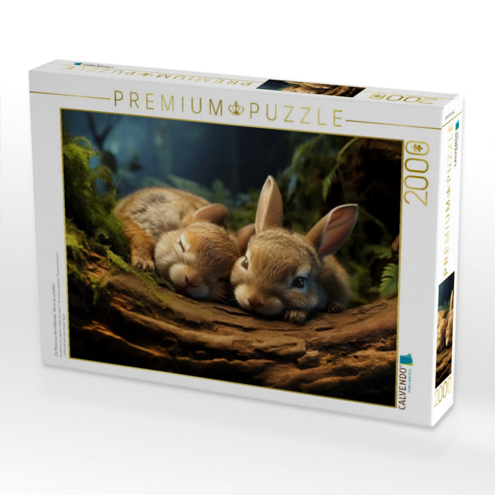Ein Motiv aus dem Kalender "Wenn sie schlafen" - CALVENDO Foto-Puzzle'