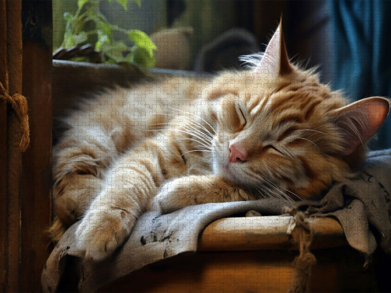 Ein Motiv aus dem Kalender "Wenn sie schlafen" - CALVENDO Foto-Puzzle'
