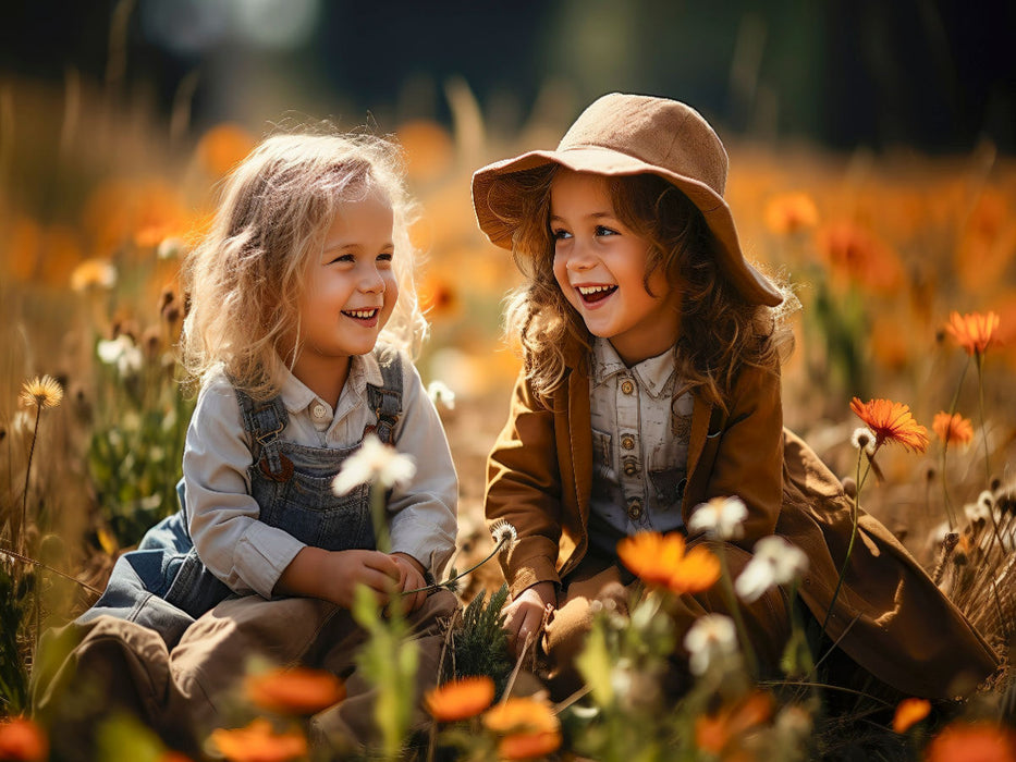 Enfants qui rient - CALVENDO Photo Puzzle' 