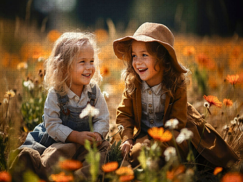 Enfants qui rient - CALVENDO Photo Puzzle' 