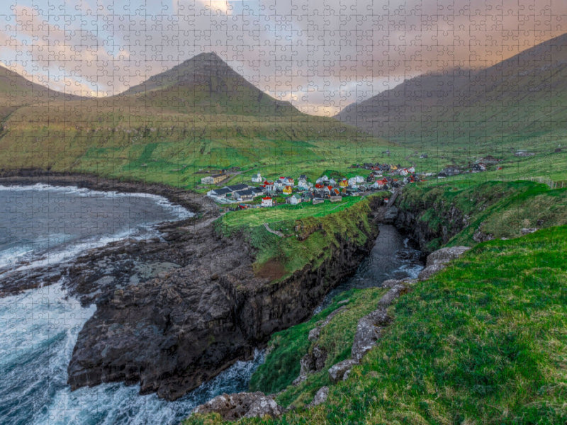 Gjógv - CALVENDO Foto-Puzzle'
