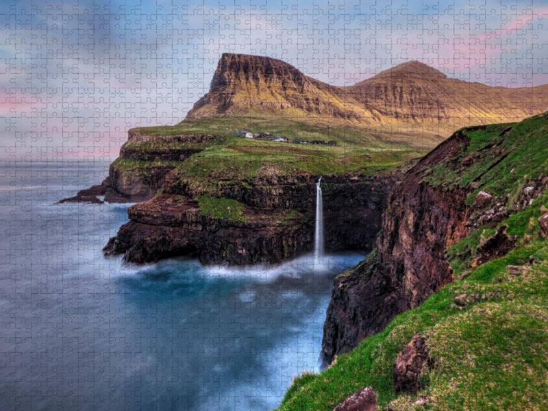 Múlafossur - CALVENDO Foto-Puzzle'