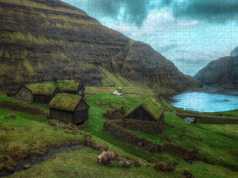 Saksun - CALVENDO Foto-Puzzle'