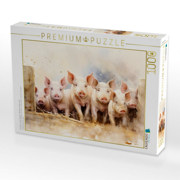 Ein Motiv aus dem Kalender "365 Tage auf dem Land" - CALVENDO Foto-Puzzle'