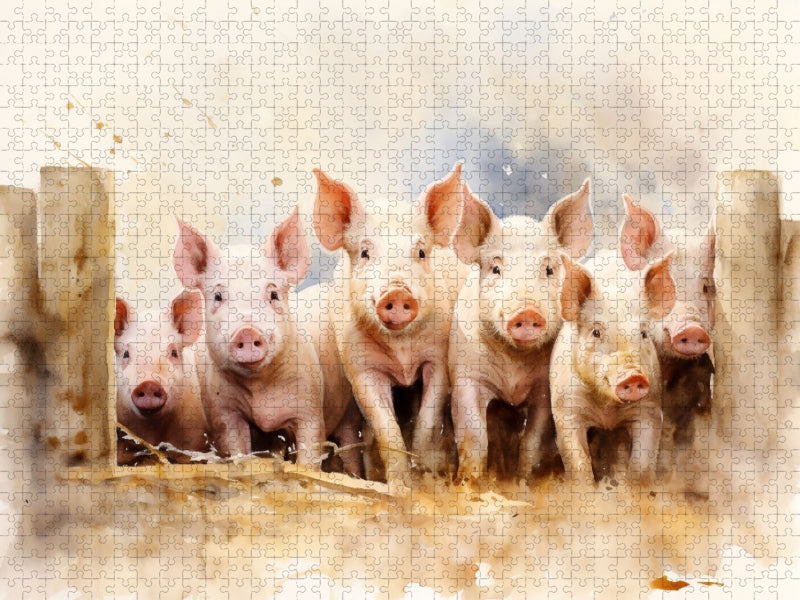Ein Motiv aus dem Kalender "365 Tage auf dem Land" - CALVENDO Foto-Puzzle'