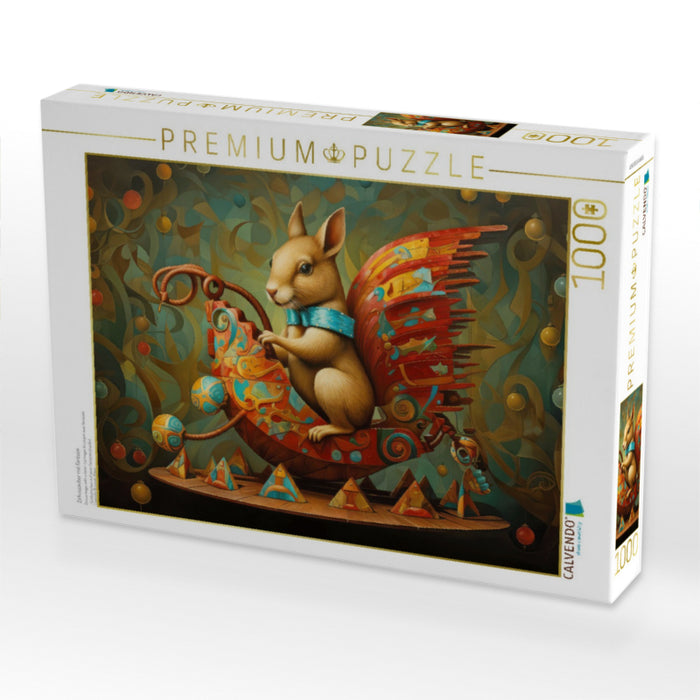 Zirkuszauber mit Fantasie - CALVENDO Foto-Puzzle'