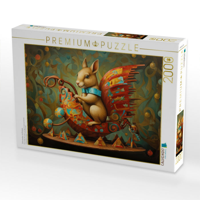 Zirkuszauber mit Fantasie - CALVENDO Foto-Puzzle'
