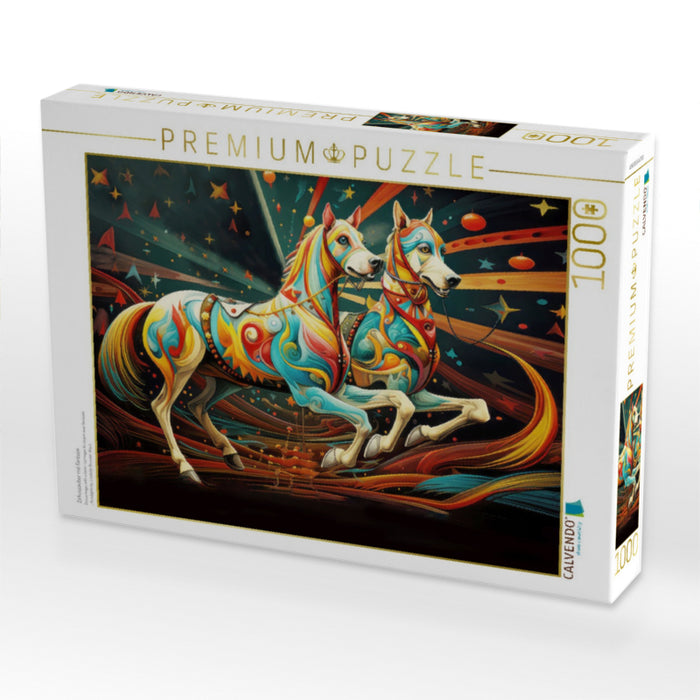Zirkuszauber mit Fantasie - CALVENDO Foto-Puzzle'