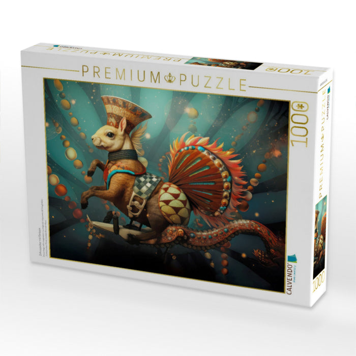 Zirkuszauber mit Fantasie - CALVENDO Foto-Puzzle'