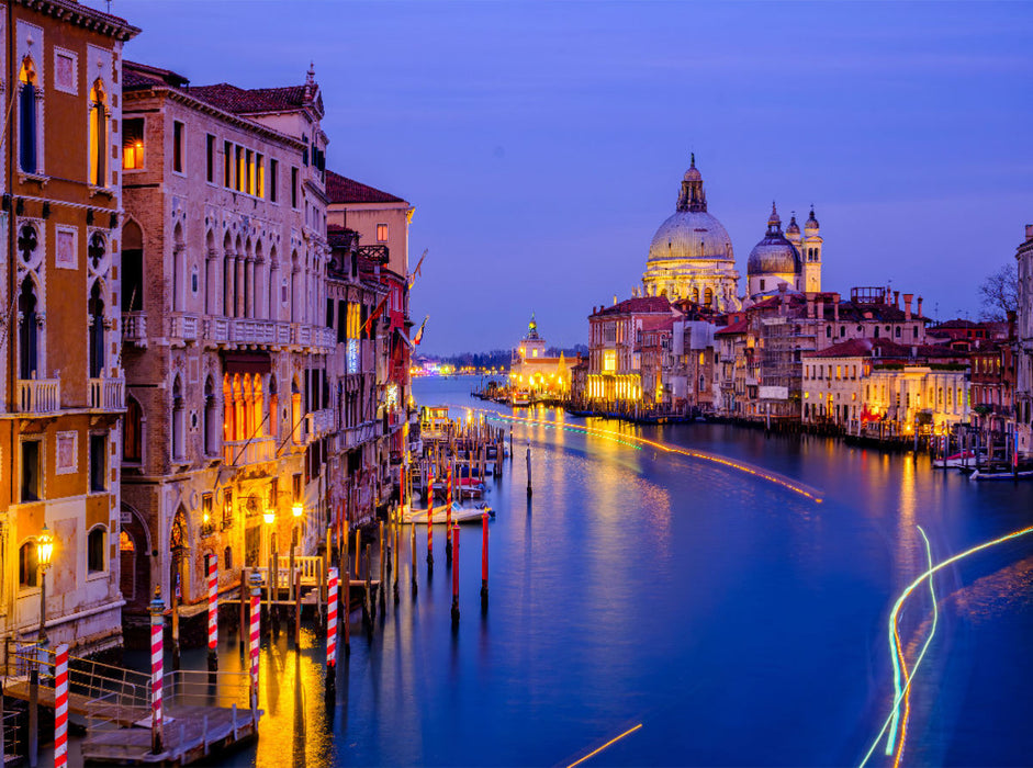 Canal Grande mit Basilica di Santa Maria della Salute - CALVENDO Foto-Puzzle'