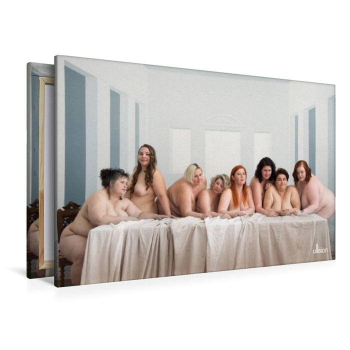 Premium Textil-Leinwand Kurvenstolz - Perspektive
