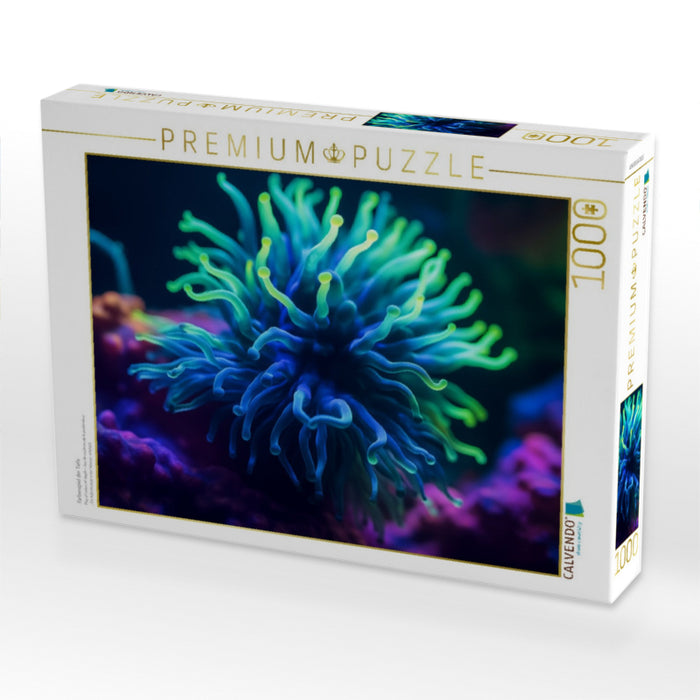 Farbenspiel der Tiefe - CALVENDO Foto-Puzzle'