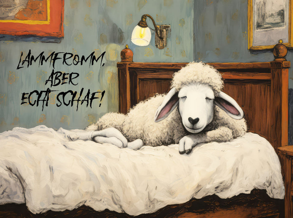 Lammfromm - CALVENDO Foto-Puzzle'
