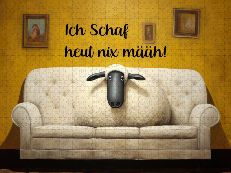 Brillenschaf - CALVENDO Foto-Puzzle'