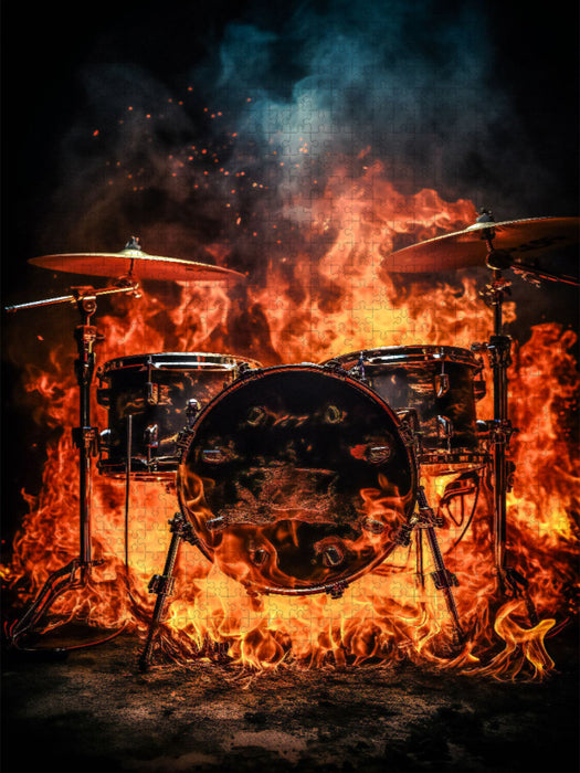 Ein Motiv aus dem Kalender Musik on Fire - CALVENDO Foto-Puzzle'