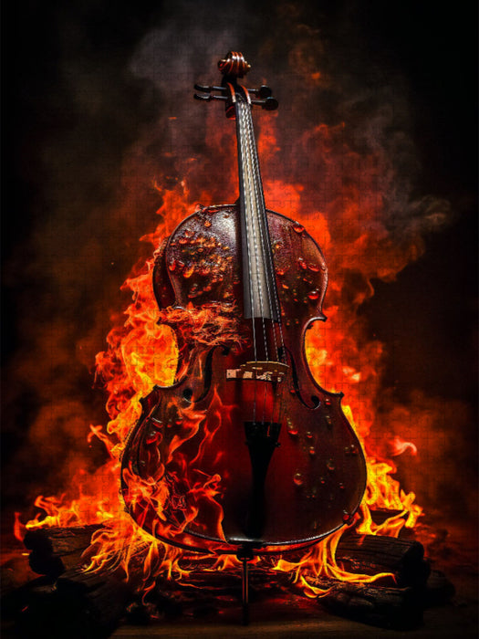Ein Motiv aus dem Kalender Musik on Fire - CALVENDO Foto-Puzzle'