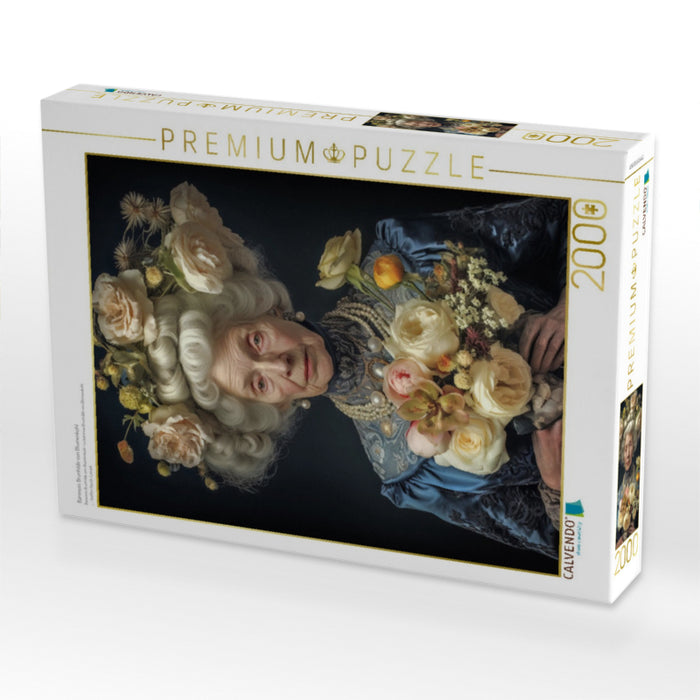 Baroness Brunhilde von Blumenkohl - CALVENDO Foto-Puzzle'