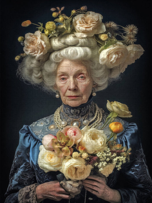 Baroness Brunhilde von Blumenkohl - CALVENDO Foto-Puzzle'