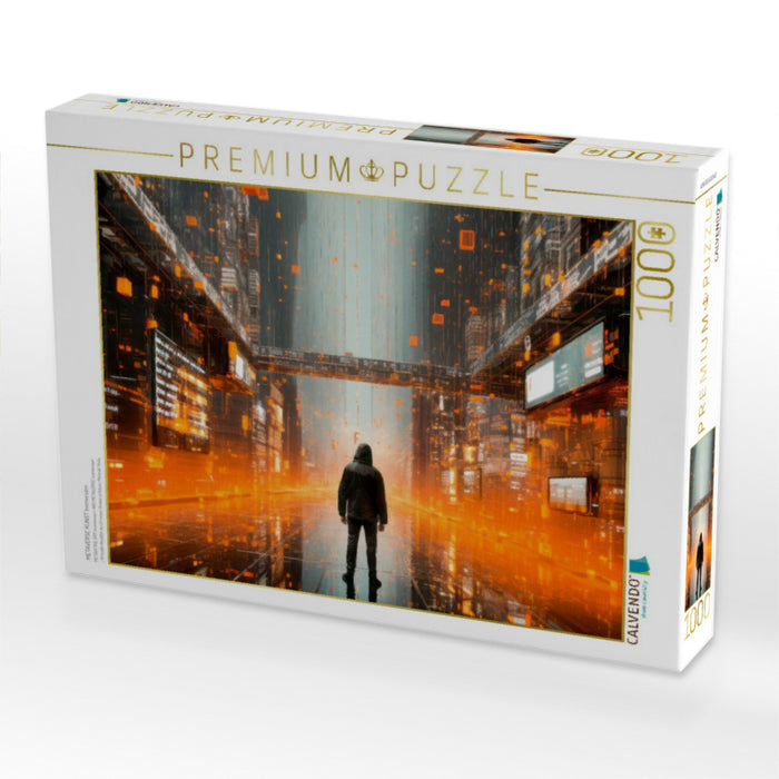 METAVERSE KUNST Immersion - CALVENDO Foto-Puzzle'