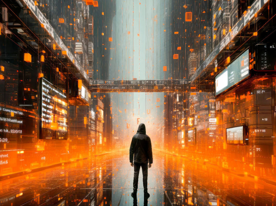 METAVERSE KUNST Immersion - CALVENDO Foto-Puzzle'