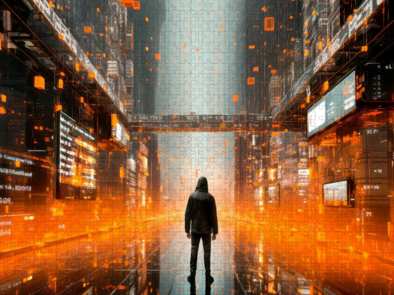METAVERSE KUNST Immersion - CALVENDO Foto-Puzzle'
