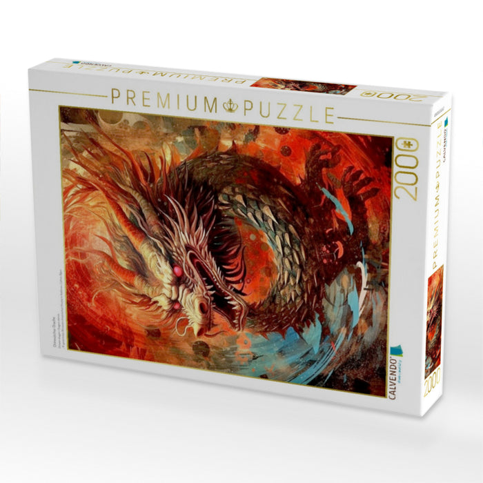 Chinesischer Drache - CALVENDO Foto-Puzzle'